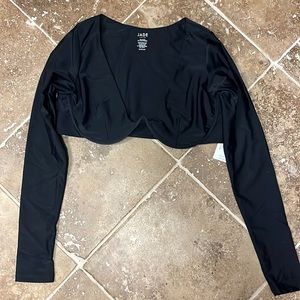 JADE SWIM long sleeve bikini top